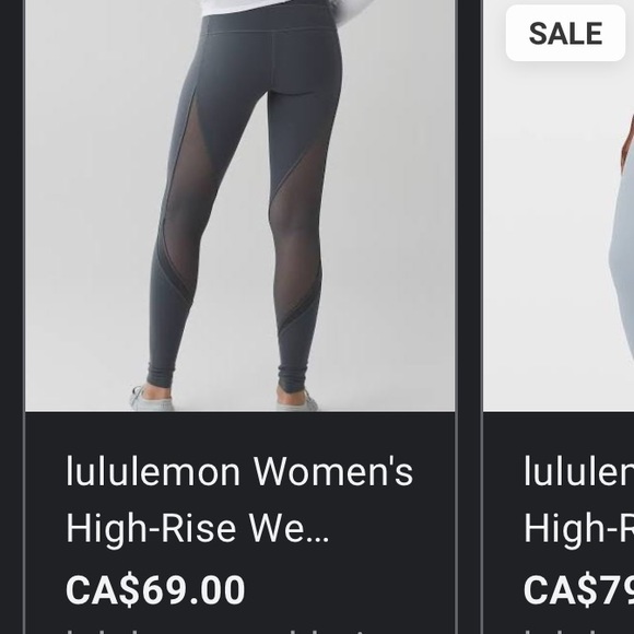 Lululemon leggings - Picture 2 of 2